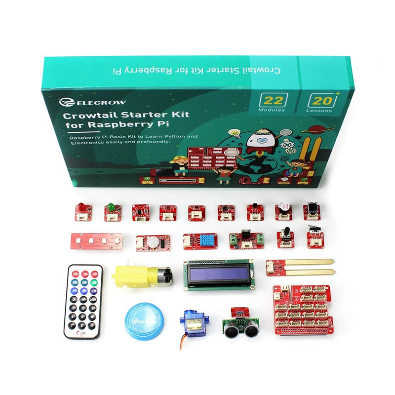 Elecrow Crowtail Starter Kit for Raspberry Pi