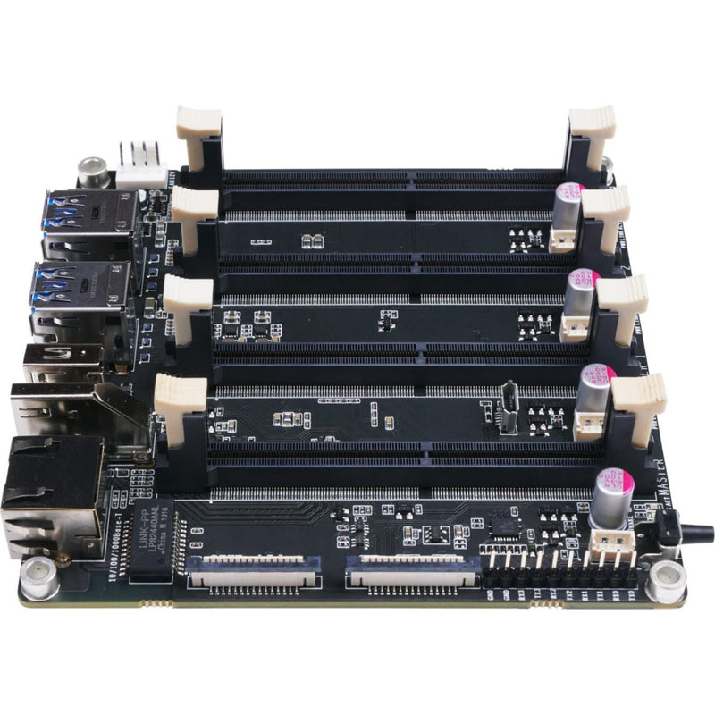 Jetson Mate Cluster Mini Cooling Kit Carrier Board for GPU Cluster & Server