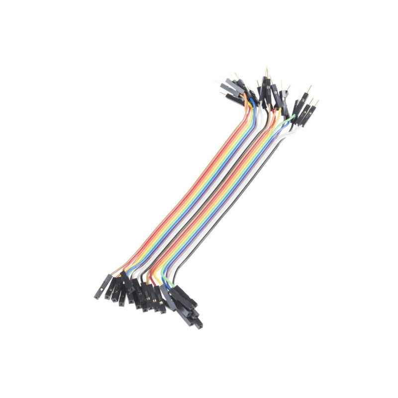Jumper Wires 6" M/F Pack of 20