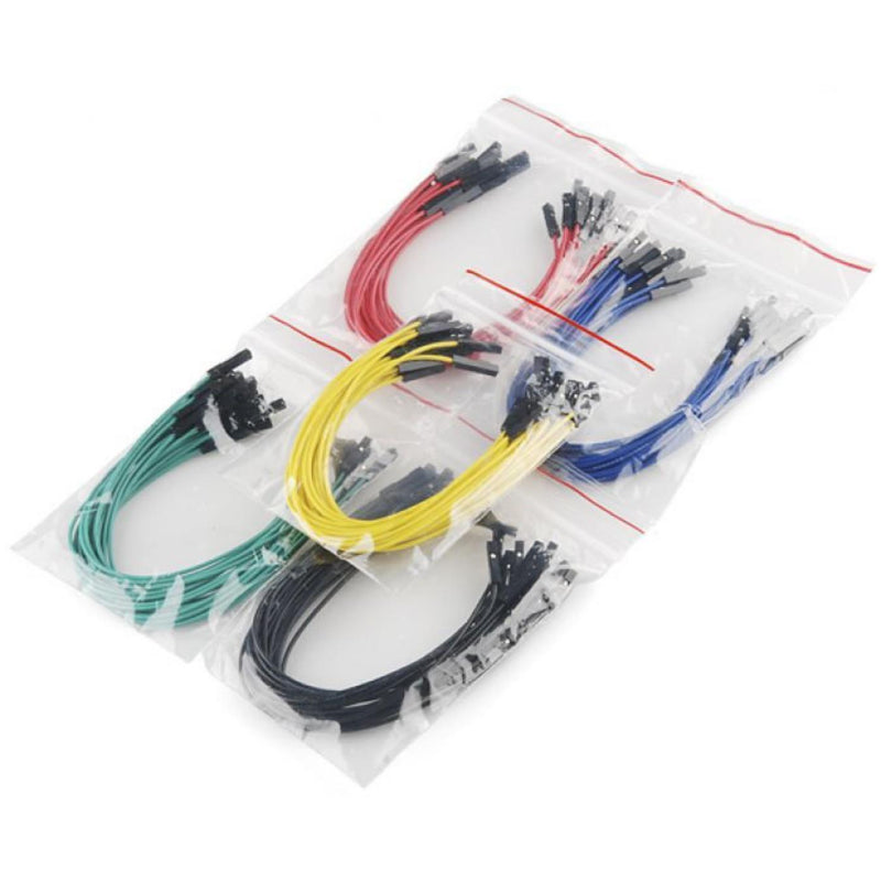 Jumper Wires Premium 6" F/F Pack of 100