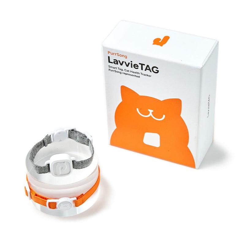 LavvieTAG Smart Cat Health Tracker (Bundle for LavvieBot S)