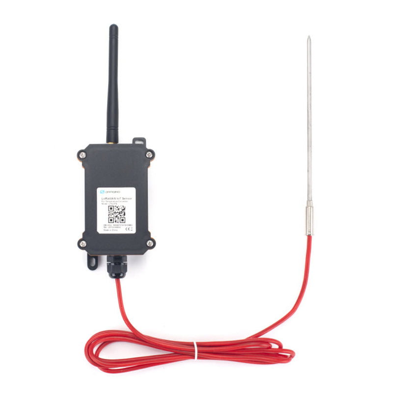 LTC2 Industrial LoRaWAN Temperature Transmitter w/ Food Safety Type Probe (US915)