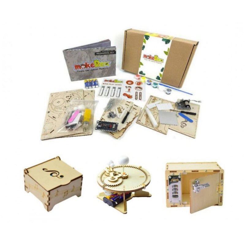 MakeRex Wooden Robot Kit (Mechanical)