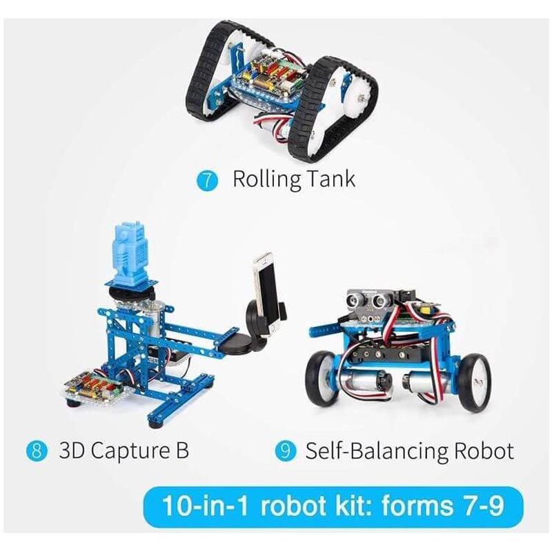 MakeBlock mBot Ultimate 10-in-1 DIY Building Coding Robot Kits For Students