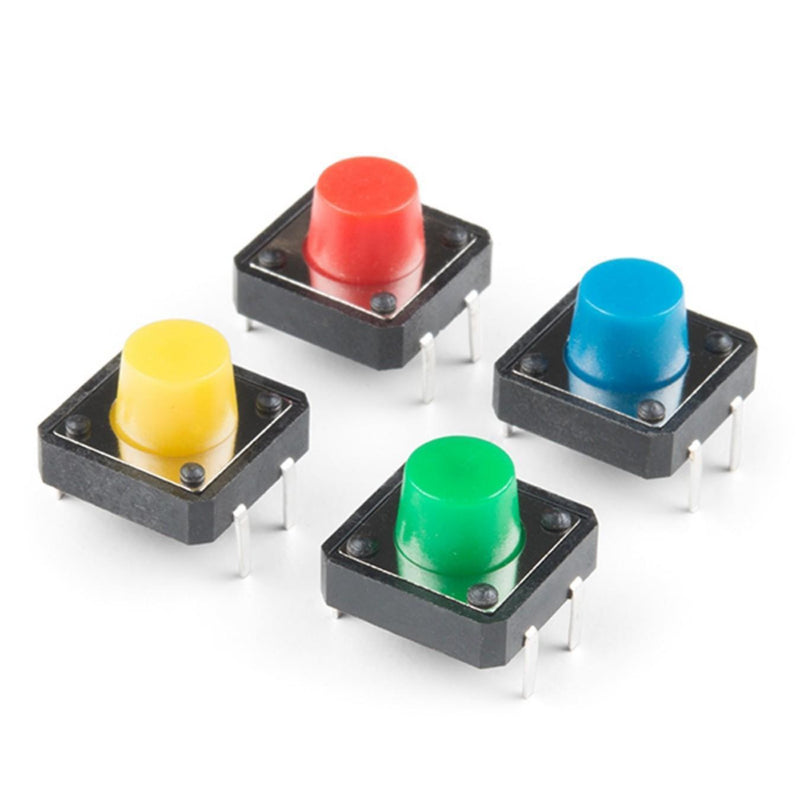 Multicolor Buttons (4pk)