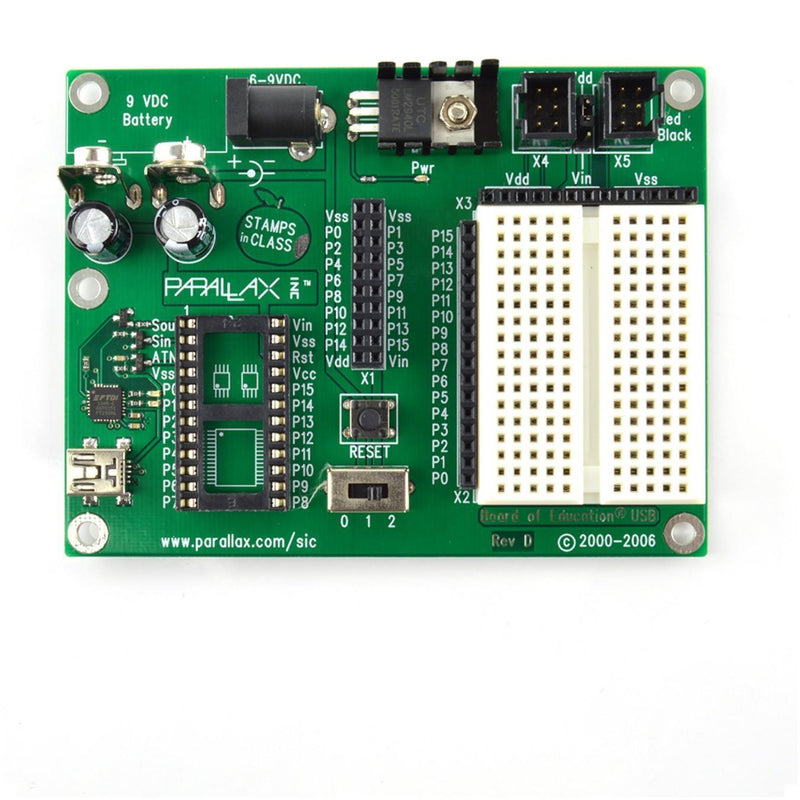 Parallax Board of Education (USB) - Full Kit