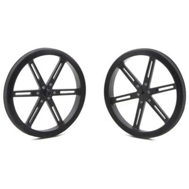 Pololu Wheel 90 x 10mm Black (Pair)