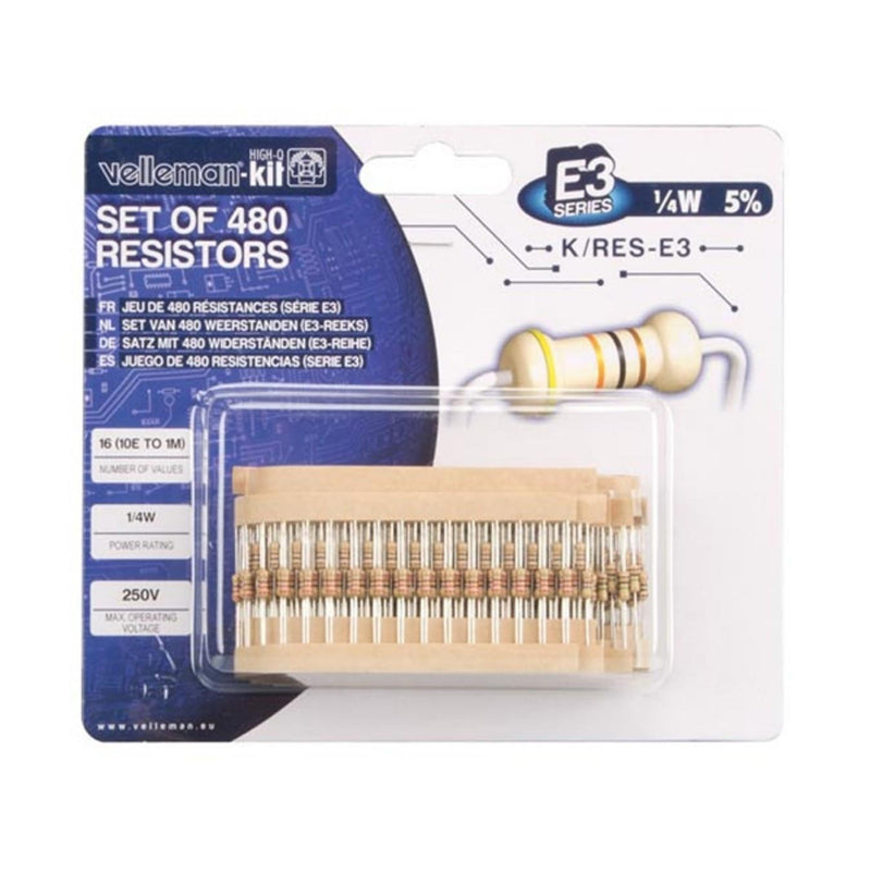 Resistor Kit (480pk)