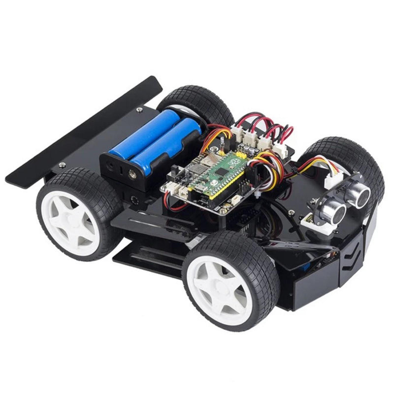 SunFounder 4WD Robot Car Kit for RPi Pico, MicroPython & App Control