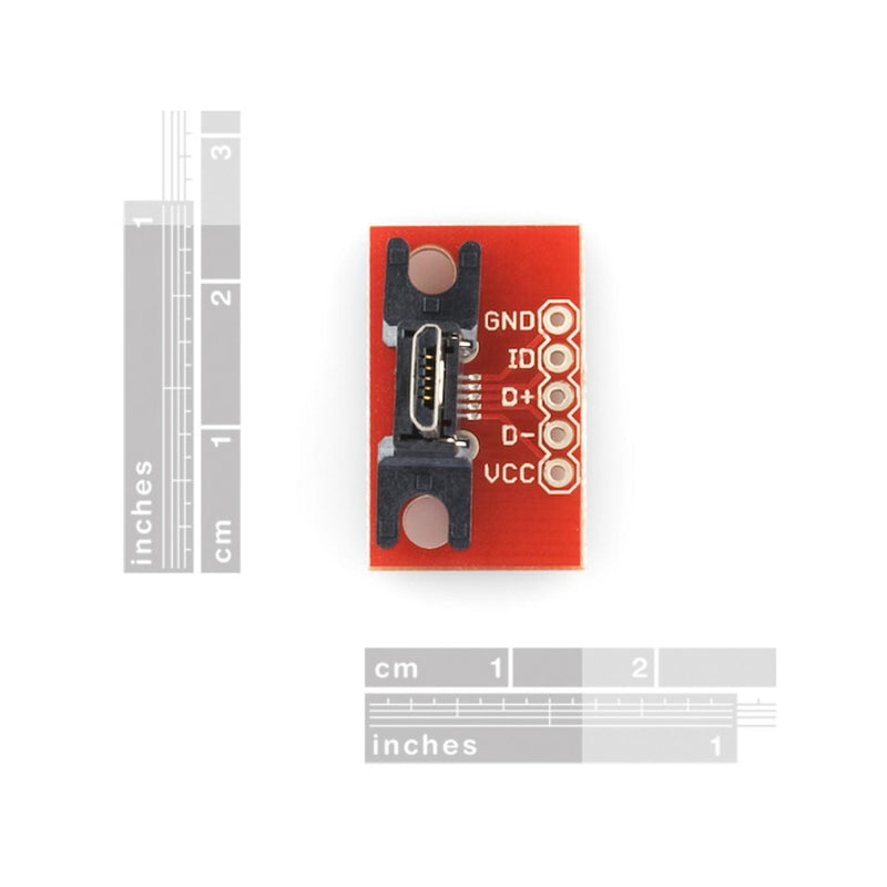 USB MicroB Plug Breakout