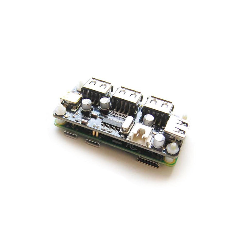 Zero4U 4-port USB Hub for Raspberry Pi Zero (v1.3 only)